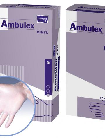 Ambulex, Vinyl, Einmalhandschuhe